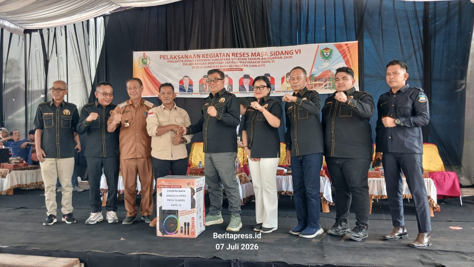 Reses DPRD Sumsel Dapil 6 Serap Aspirasi Masyarakat, Siap Kawal Keluhan Terkait Pembangunan Flyover Ujanmas Baru