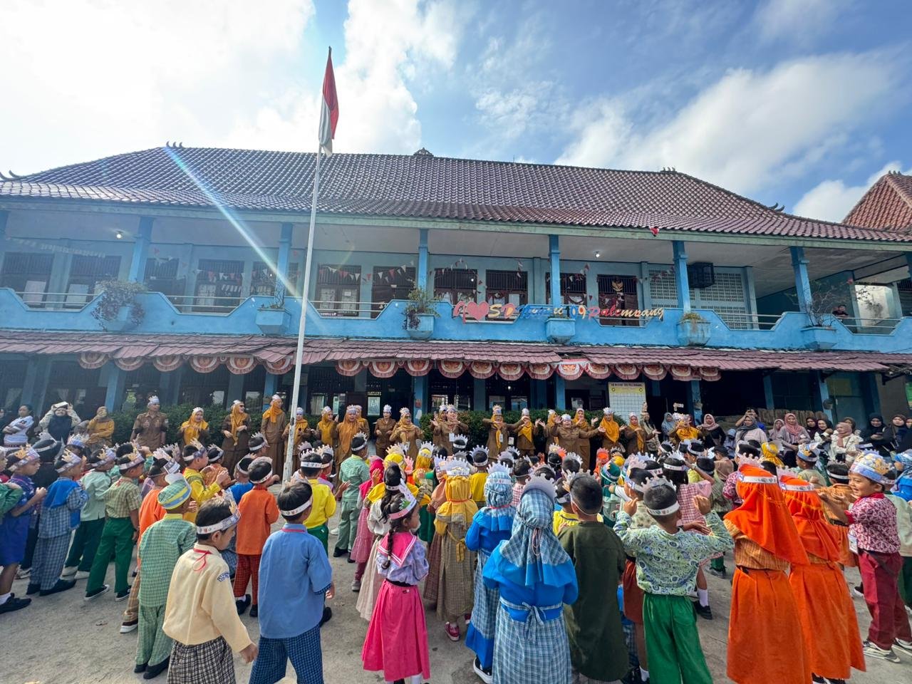 SDN 109 Palembang Libatkan Wali Murid Lewat MoU Tata Tertib saat Pembukaan MPLS