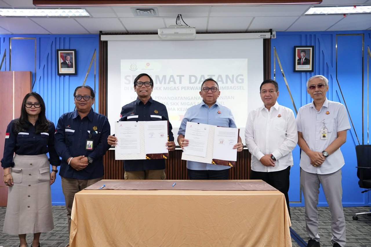 SKK Migas Sumbagsel-Kejati Sumsel Resmi Teken PKS Dukung Kelancaran Operasional Hulu Migas