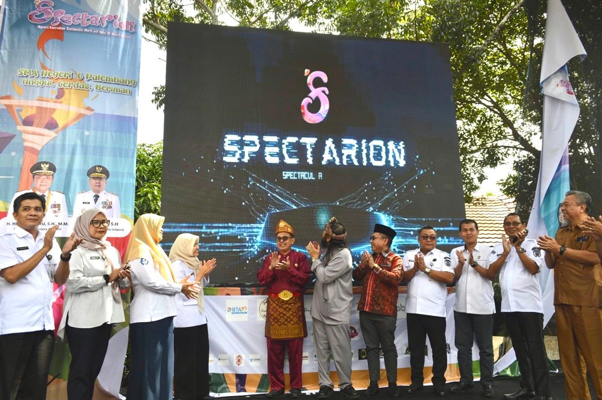 Spectarion 2026 Dibuka Kadisdik Sumsel, Ada Pesan Penting untuk Siswa SMAN 6 Palembang