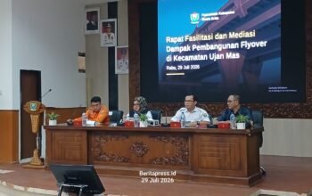 Kompensasi Flyover Ujan Mas Dipersoalkan, Plt Bupati Muara Enim Minta PT KAI Hitung Ulang