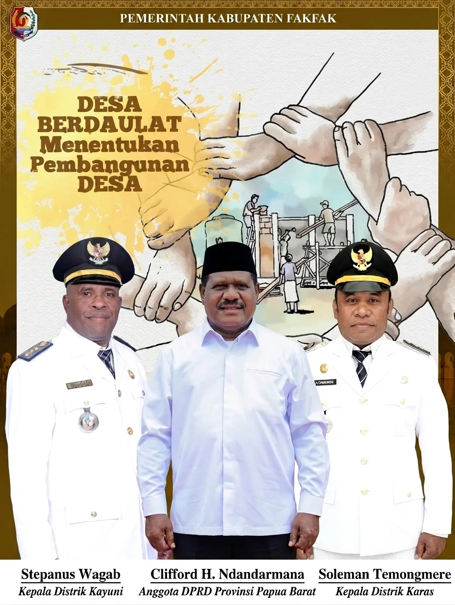 DPRD Papua Barat Apresiasi Pengawasan Dana Kampung oleh Kepala Distrik Kayuni dan Karas