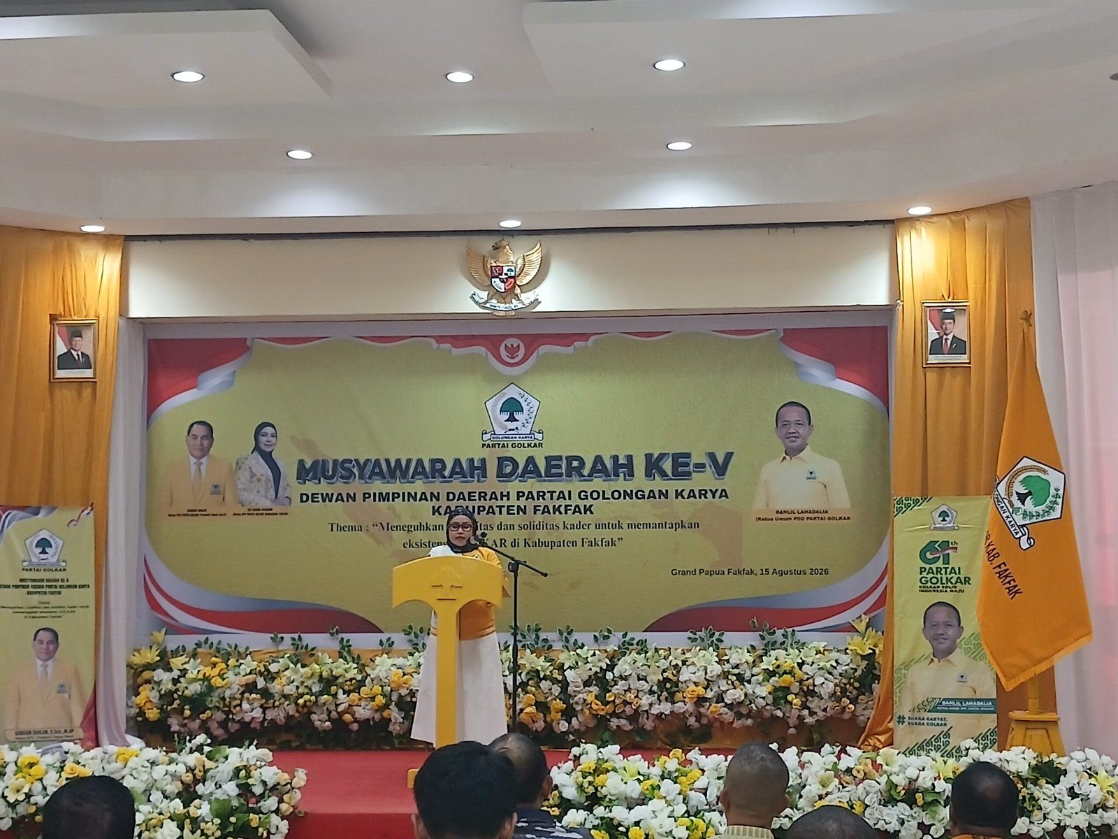 Ketua DPD Golkar Fakfak, Siti Rahma Hegemur Siap Dorong Penguatan Organisasi dan Regenerasi Kader