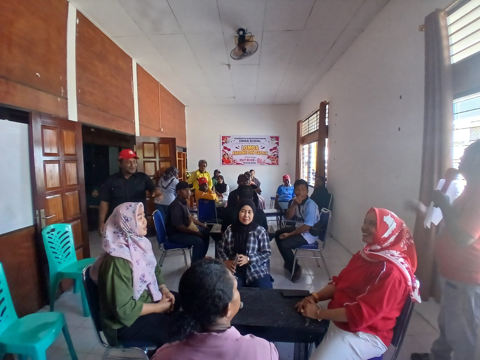 Wajah Baru Dinsos Fakfak: Dari Penataan Gedung hingga Semarak Lomba HUT RI ke-81