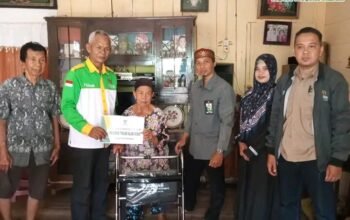 BAZNAS Pagar Alam Sisir 4 Wilayah, Bantuan Kesehatan Langsung Diantar ke Rumah Warga