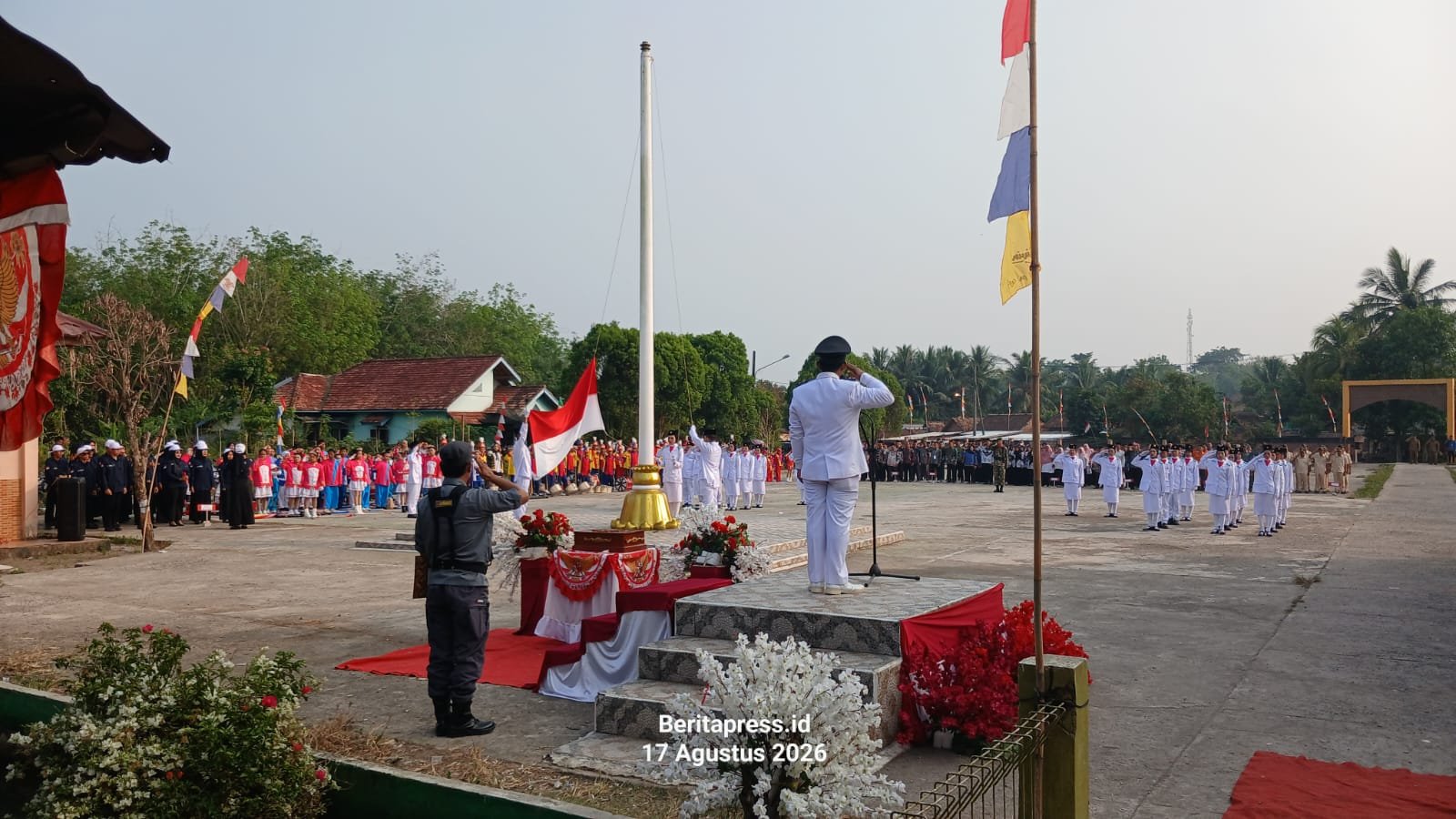 Kades Samsir: Upacara HUT RI di Ujanmas Baru Jadi Wujud Cinta dan Syukur atas Kemerdekaan