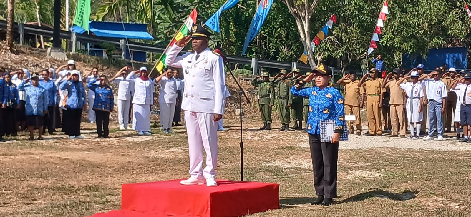 Kayauni Semarakkan HUT ke-81 RI, Pelajar hingga Masyarakat Sembilan Kampung Turut Ambil Bagian