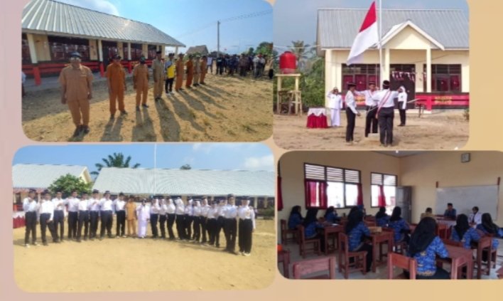 Merdeka Bukan Sekadar Upacara..!? Kades Sinar Baru Tegur Perangkat Desa, Akses Pendidikan Jadi Sorotan
