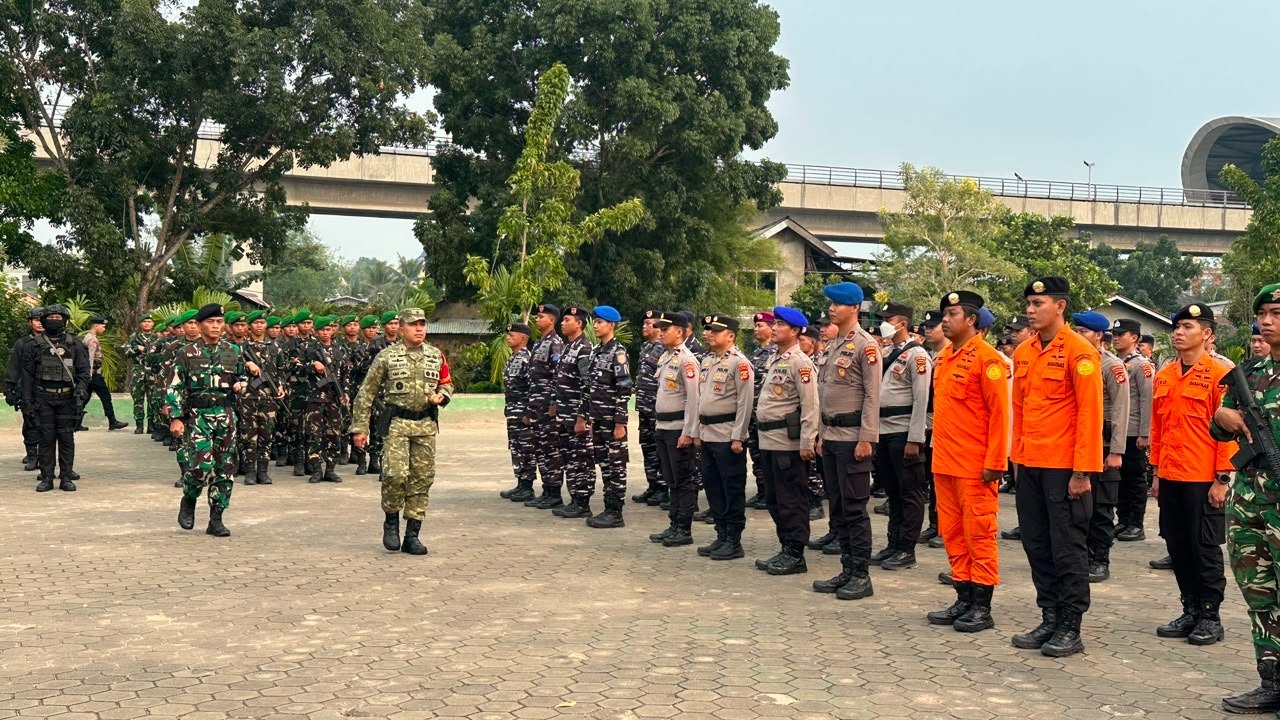 Kunjungan Presiden ke Sumsel, TNI-Polri Siapkan Pengamanan Rute hingga Lokasi Karhutla