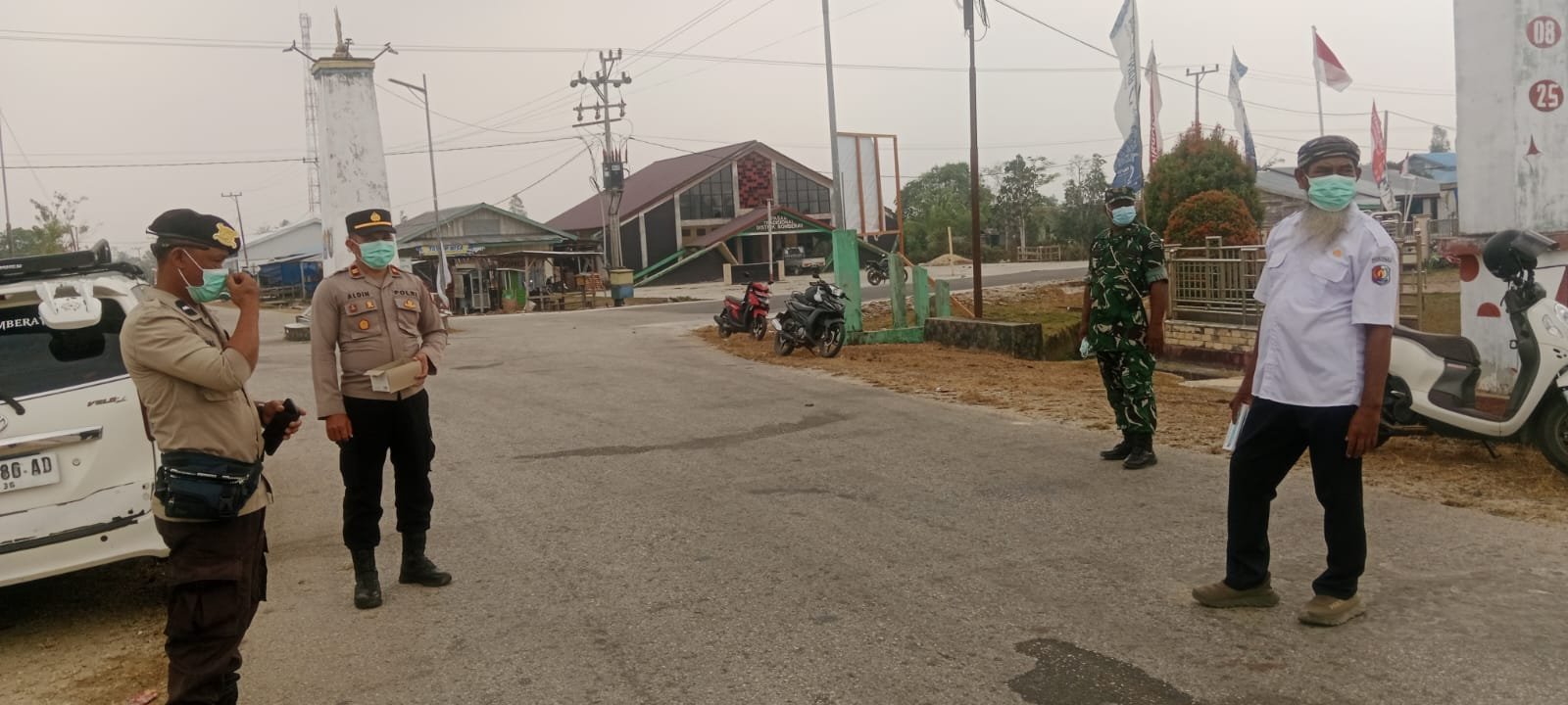 Antisipasi Dampak Karhutla, Polsek Bomberay Imbau Warga dan Pedagang BBM Eceran Waspada Api