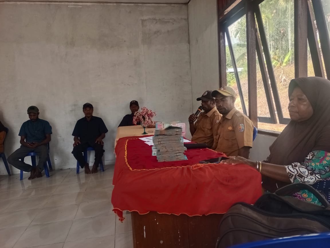 Transparan dan Terawasi, Hak APBD Tahap II Aparat Kampung Kaburbur Resmi Disalurkan