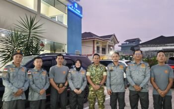 Lurah Bandar Jaya Hadiri Apel Akbar Satlinmas se-Sumsel di GOR Sriwijaya