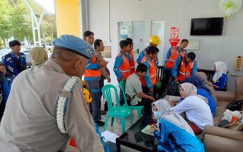 PLN ULP Teluk Segara Cek Kesehatan Pegawai