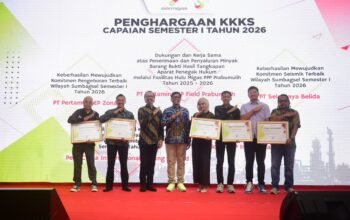 Produksi Migas Sumbagsel Lampaui Target, SKK Migas Beri Penghargaan kepada 7 KKKS
