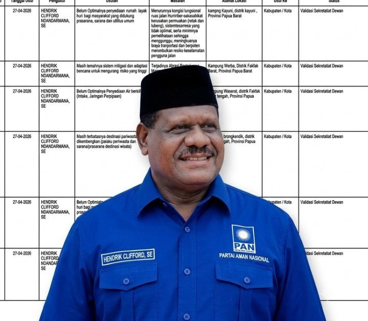 Jalan Kayauni-Kokas Diusulkan dalam Anggaran 2027, DPR Papua Barat Dorong Percepatan Perbaikan