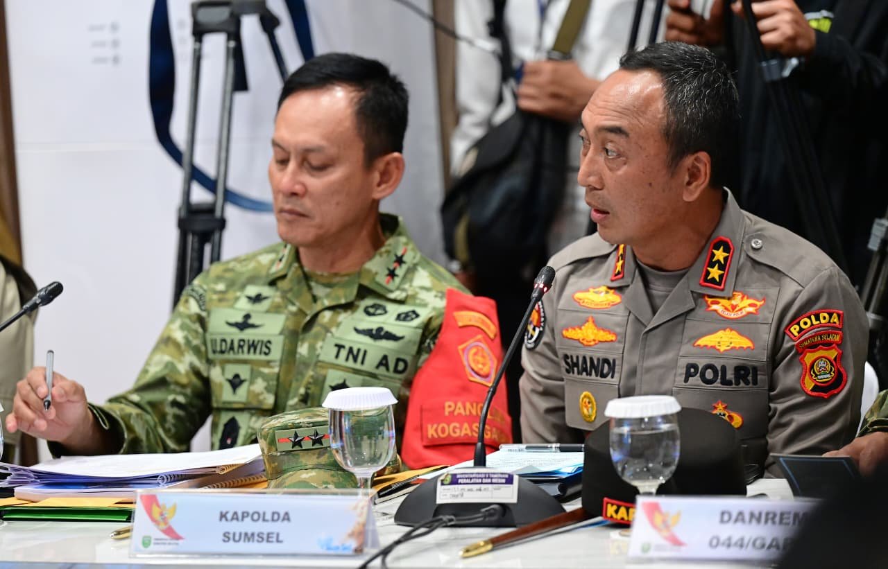 Presiden Prabowo Pimpin Rapat Karhutla di Palembang, Polda Sumsel Ungkap 15 Kasus dan Tahan 17 Tersangka