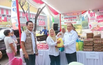 Jelang HUT RI, Pemkab Lahat Gelar Gerakan Pangan Murah, Beras 5 Kg Cuma Rp57 Ribu!