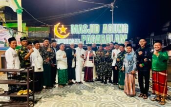 Jelang HUT RI ke-81, PCNU Pagaralam Penuhi Masjid Agung dengan Dzikir dan Doa