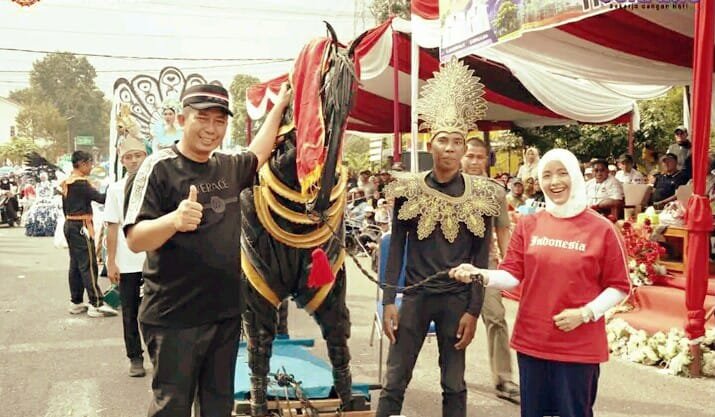 124 Peserta Ramaikan Karnaval Budaya dan Pawai Pembangunan Kota Pagar Alam