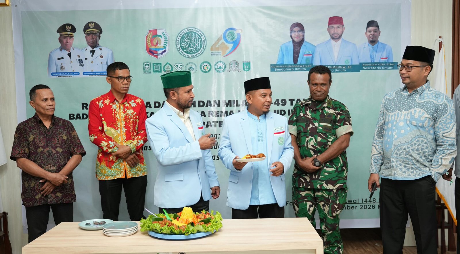 Harlah ke-49 BKPRMI Fakfak, Amir Rumbouw Minta Pemuda Ramaikan dan Makmurkan Masjid