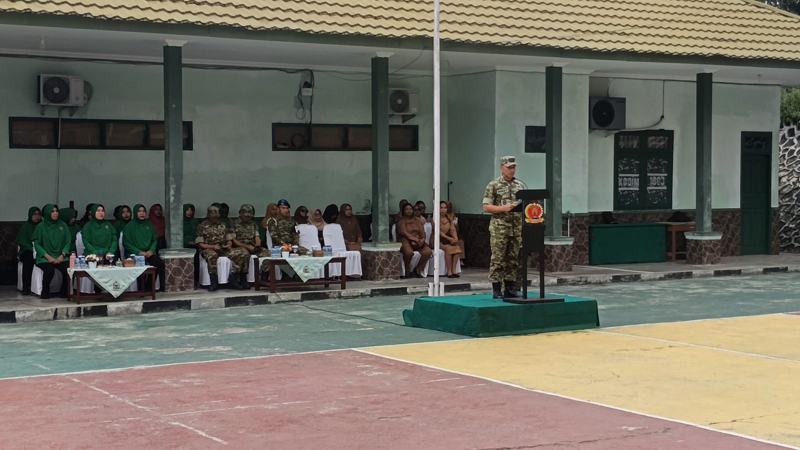 Meriahkan HUT TNI ke-81, Ratusan Pelajar di Fakfak Adu Disiplin lewat Lomba PBB