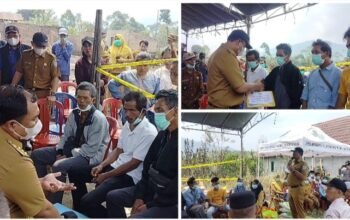 Saat Warga Tanjung Tebat Kehilangan Rumah, Bupati OKU Selatan Turun Langsung Membawa Bantuan