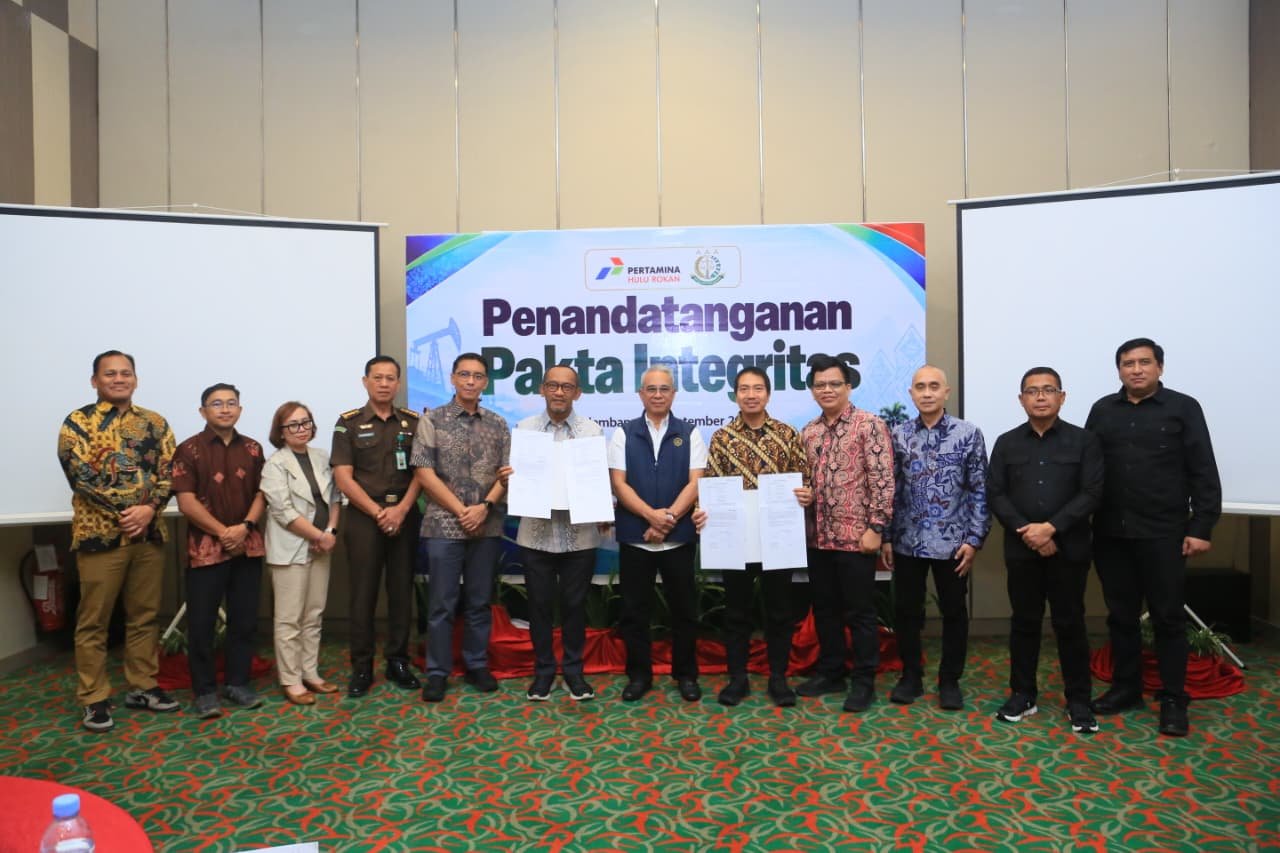 Pakta Integritas Ditandatangani, PHR-Kejagung Kawal Produksi Sumur Minyak BKU