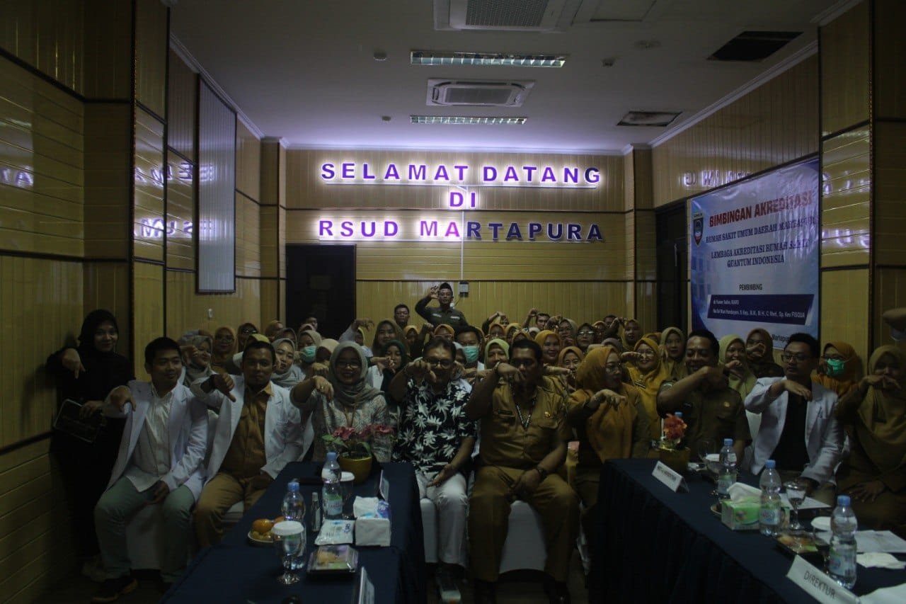 RSUD Martapura Gelar Bimbingan Akreditasi Bersama LARSQI