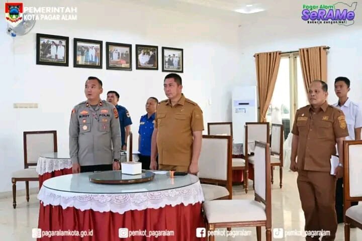 Wali Kota Pagar Alam Ikuti Rakor Penanganan Puncak Karhutla 2026