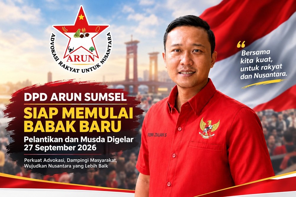 Sejumlah Tokoh Nasional Hadir, ARUN Sumsel Siapkan Momentum Besar 27 September
