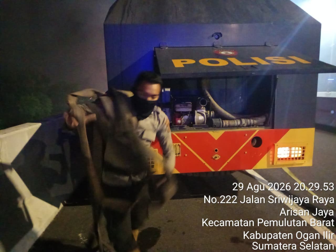 1 Hektare Kebun Sawit Terbakar di Ogan Ilir, Polisi Kerahkan AWC