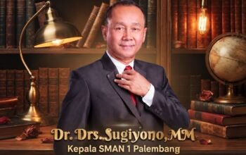 30 Tahun Mengabdi, Sugiyono Purnabakti dari SMA Negeri 1 Palembang