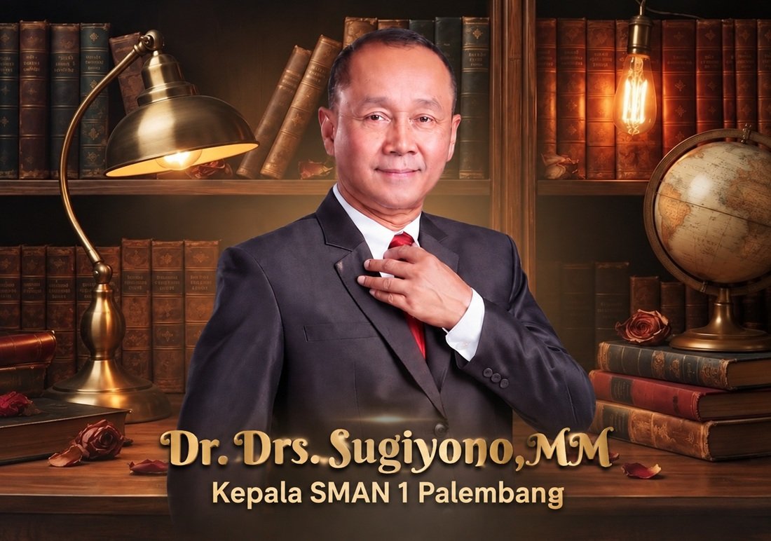 30 Tahun Mengabdi, Sugiyono Purnabakti dari SMA Negeri 1 Palembang