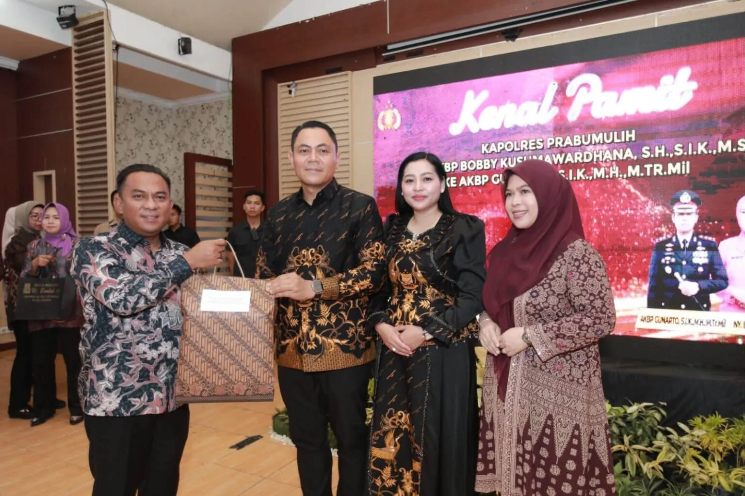 Ketua DPRD Prabumulih Apresiasi Pengabdian AKBP Bobby, Sambut Kapolres Baru
