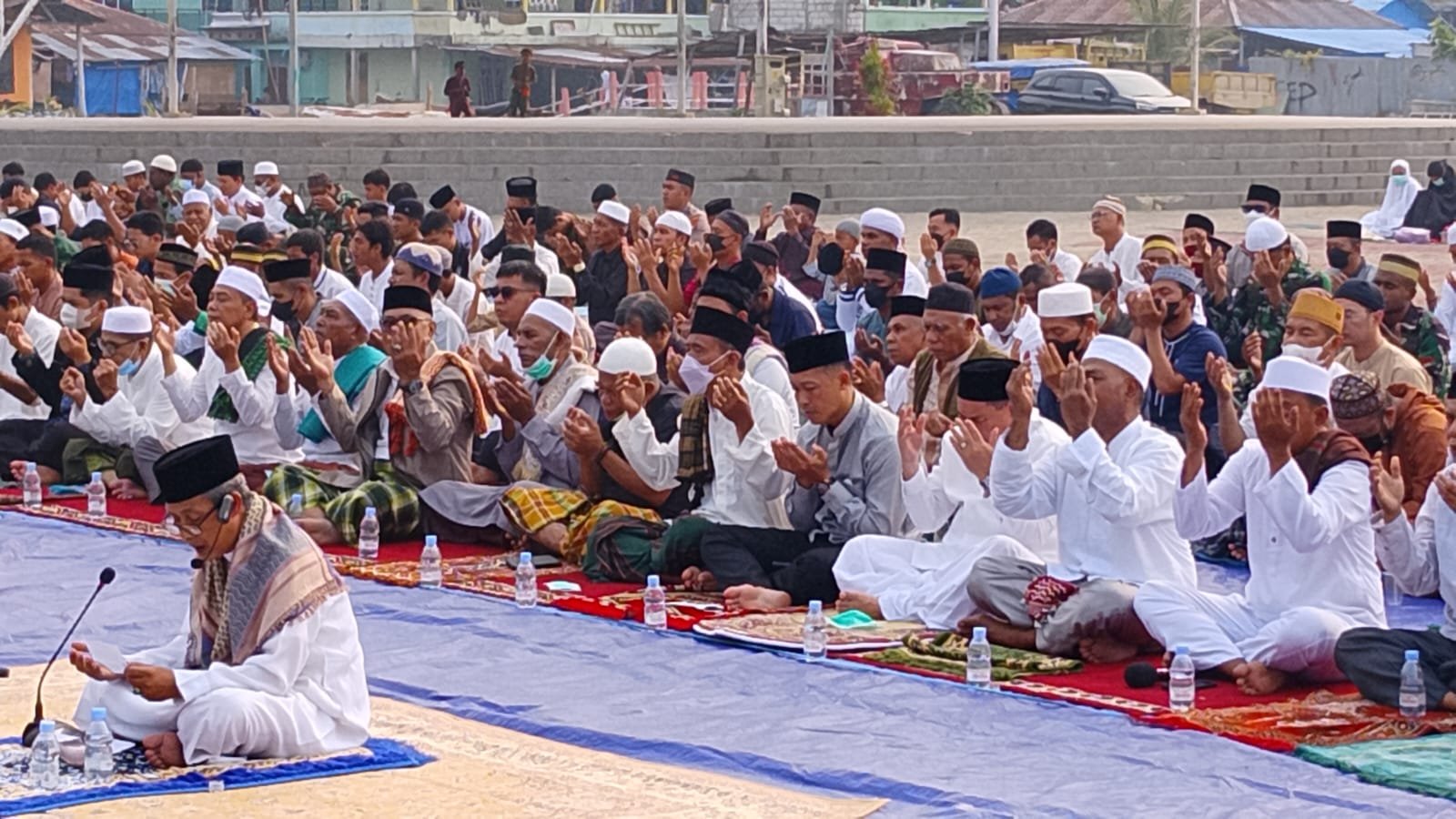 Ikhtiar dan Doa di Tengah Kekeringan, Dandim 1803/Fakfak Bersama Forkopimda Gelar Sholat Istisqa