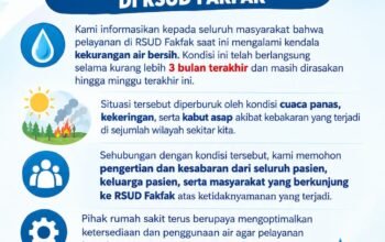 Kebutuhan Air Capai 30.000 Liter per Hari, RSUD Fakfak Berjuang Penuhi Kebutuhan Pasien
