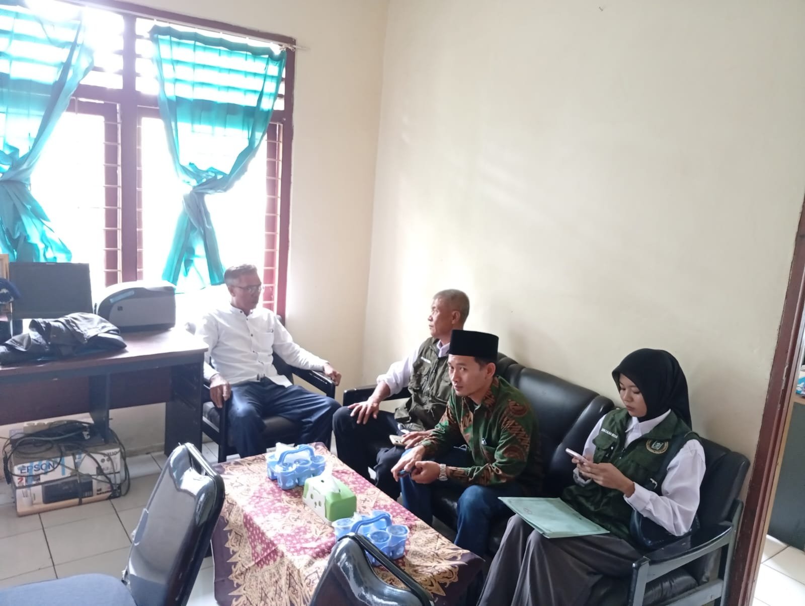 LPBHNU Pagaralam Jajaki Kerja Sama dengan KUA Pagaralam Utara untuk Penyuluhan Hukum Pranikah