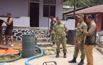 Batu Cadas Jadi Tantangan, Dandim Wahlin Rahman Pastikan Program Karya Bakti Sesuai Target