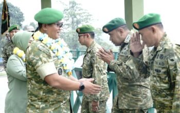 Tinggalkan Kenangan di Bumi Jazira Onim, Danrem 182/JO Pamit kepada Prajurit dan Persit