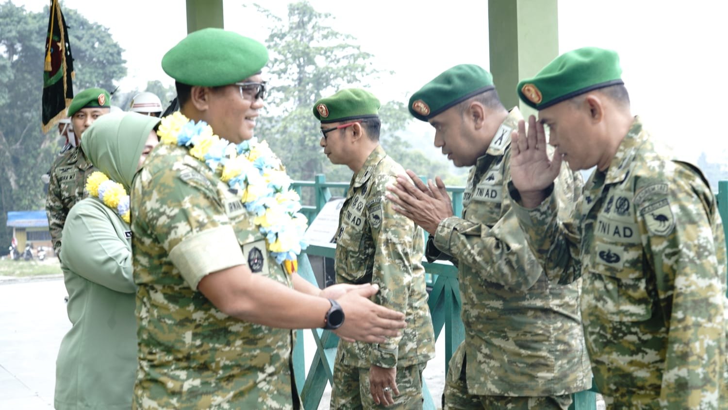 Tinggalkan Kenangan di Bumi Jazira Onim, Danrem 182/JO Pamit kepada Prajurit dan Persit