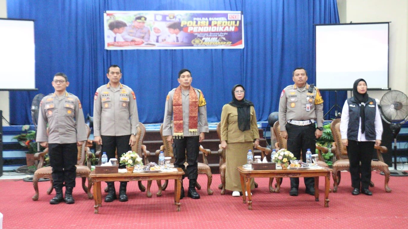Kapolda Sumsel Sambangi SMKN 6 Palembang, Ajak Siswa Jauhi Narkoba dan Tolak Bullying