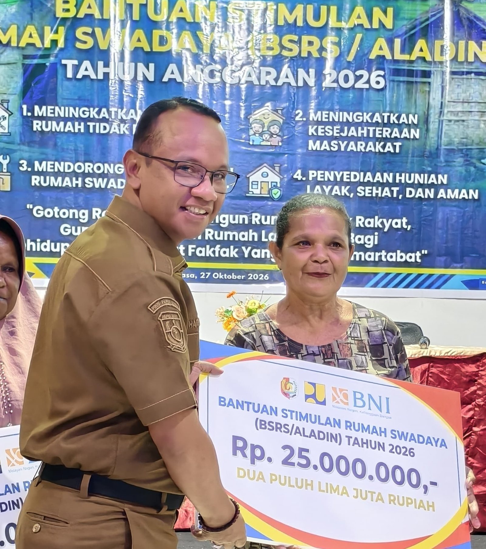 Kadis PUPR2KP Fakfak Tegaskan Seleksi Aladin 2026 Berbasis Kriteria, Administrasi, dan Kondisi Rumah