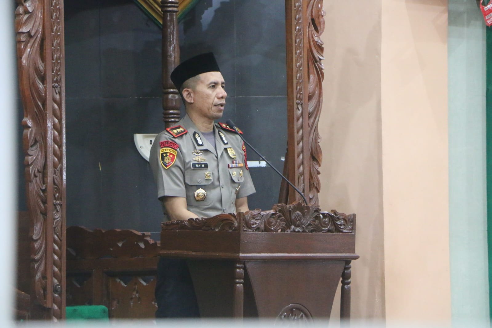 Bangun Kedekatan di Waktu Subuh, AKBP Naim Ishak Ajak Warga Jaga Kerukunan dan Kamtibmas
