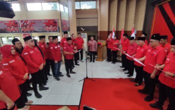 PDI Perjuangan Muba Lantik 165 Pengurus PAC, Perkuat Konsolidasi hingga Tingkat Ranting