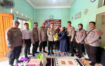 HUT ke-75 Humas Polri, Kapolres OKU Selatan Salurkan Santunan ke Panti Asuhan