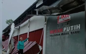 Belum Lama Rampung, Atap dan Plafon KMP Tegur Wangi Ambruk