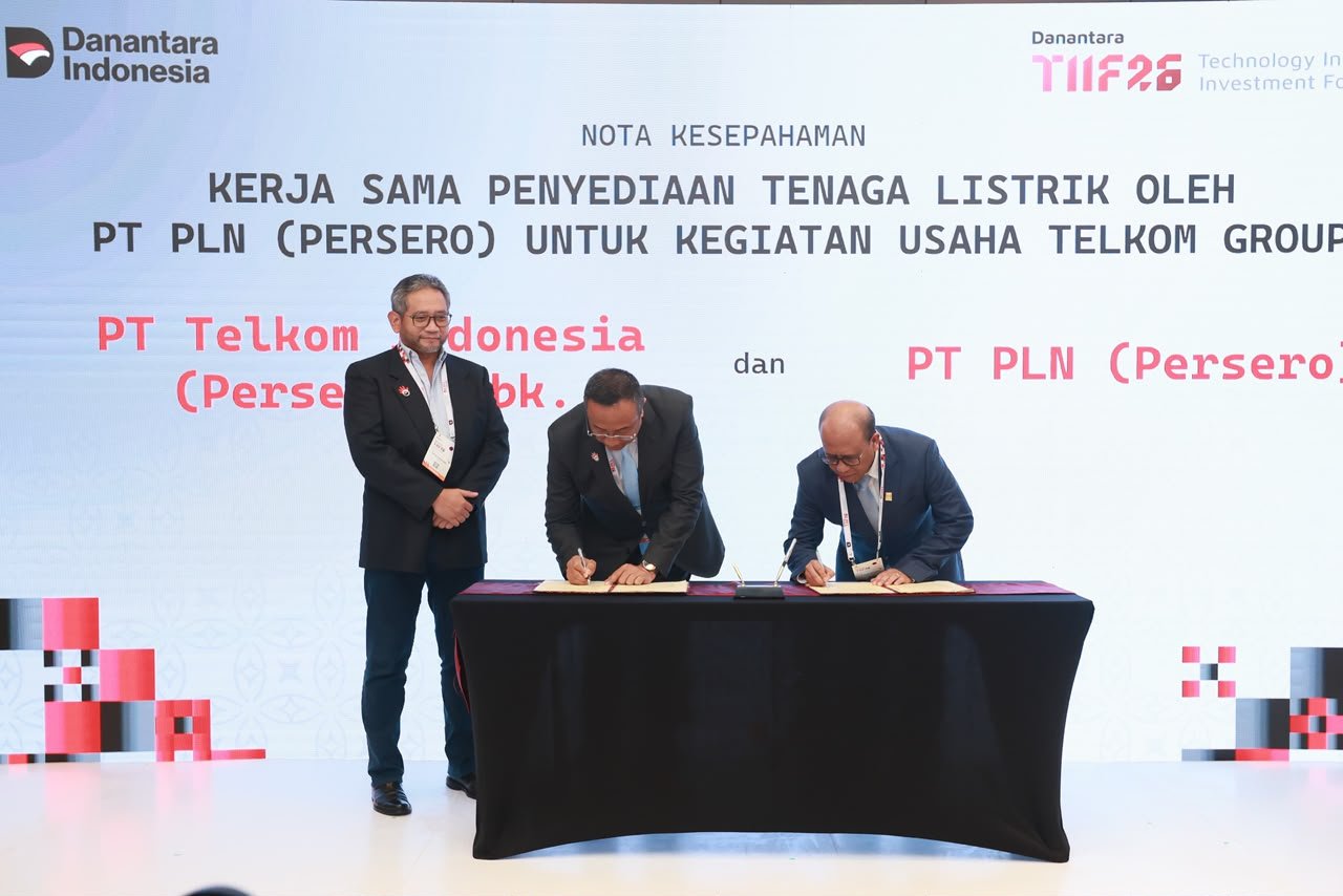 PLN-Telkom Perkuat Sinergi Energi dan Infrastruktur Digital Nasional
