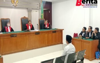Eks Kepala KCP Air Sugihan Kanan Dituntut 8 Tahun 6 Bulan Penjara