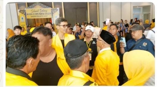 Musda Golkar XI Lahat Memanas, Registrasi Peserta Sempat Ditarik Panitia