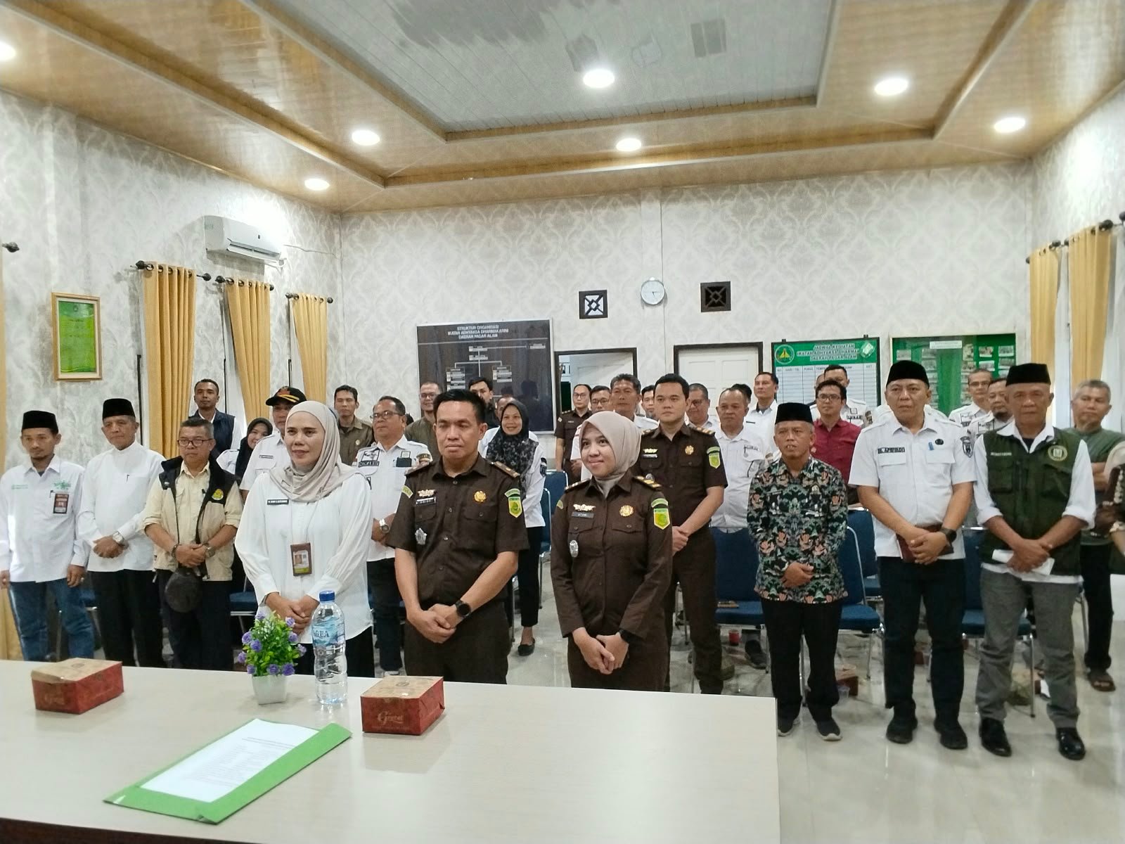 Rakor PAKEM Kejari Pagaralam, PCNU Siap Bersinergi Awasi Perkembangan Faham Keagamaan